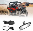 UTV Rear View Center Mirror + Side Mirrors Set For Can Am Maverick Trail/ Sport