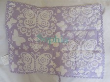 Pottery Barn Kids Butterfly Loft Quilted Sham Lavender "Sophia" NWOT