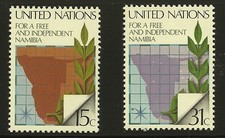UN Scott #NY 312-13, Singles 1979 Juego Completo FVF MNH