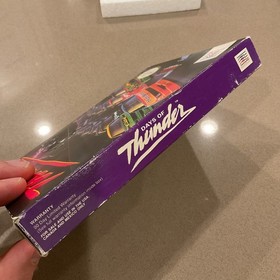 Days of Thunder Nintendo NES Completo CIB Caja Manual Aut&eacute;ntico