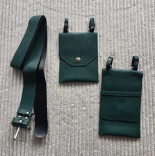 Taschen Damen Ledergürtel grün Einheitsgrö...