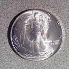 1986 BU American .999 Silver Eagle (002)