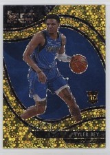2020-21 Panini Select Courtside Gold Disco Prizm 4/10 Tyler Bey #265 1s0i