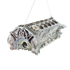 engine block AM04 Pistons + Connecting Rods Aston Martin DB9 6.0 V12