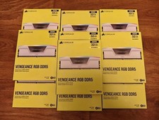 Corsair Vengeance RGB DDR5 (2x16GB) 6000MHz DIMM Intel XMP Ready RAM White 4
