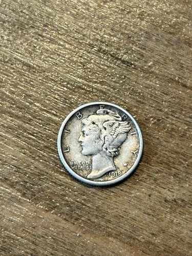1918S Mercury Dime XF