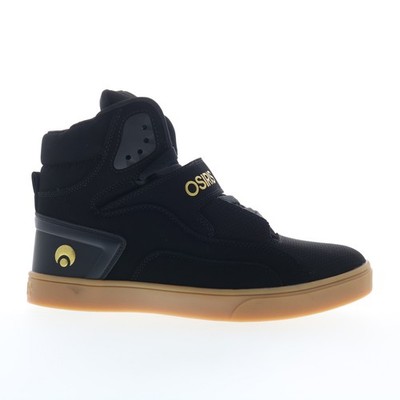 Osiris Rize Ultra 1372 2945 Mens Black Skate Inspired Sneakers Shoes