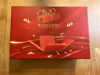 BADGIRRL Luxury Strawberry Gift Set Paraben-Free Travel Size Body Care Kit