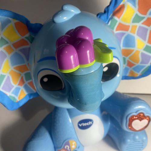 Smellephant Interactive Toy for Kids Learning Colors Numbers and Senses w/grapes