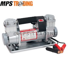 Portable Double Pump Heavy Duty 12v Air Compressor Kit Land Rover 4x4 DA2392XS