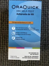 OraQuick- H I V Self Test- 20 Minute Quick Test- Exp 08-27 New!
