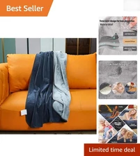 Pet-Friendly Waterproof Blanket 40"x60" – Soft, Durable, & Reversible Design