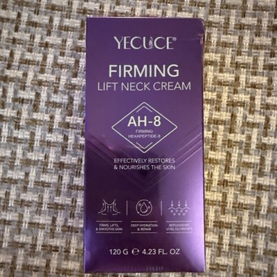 Yecuce Anti-Aging Neck Creams for Tightening & Firming 4.23 Fl. Oz, Exp: 01/28