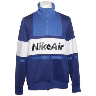 Nike, Trainingsjacke, Herren, Größe: M, Blau/Weiß, Polyester, Print #oSN