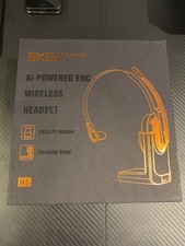 EKSAtelecom H5 Wireless Headphones with AI-Powered ENC New Open Box