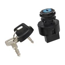 Carbpro 4016058 New Ignition Key Switch for Polaris PINS 4 Position with Key ...