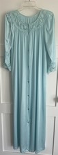 1960s Vintage Gilead Lace Robe Nightgown Victorian Style Lingerie Sz M Sleepwear