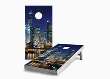 Cornhole Game Set Skips Garage Chicago Design Portable Outdoor Boards
