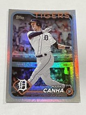 2024 Topps Baseball Rainbow Foil #486 - Mark Canha - Detroit Tigers