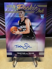 2024-25 Panini NBA Hoops Rookie Ink Tristan da Silva #RI-TDS Orlando Magic RC