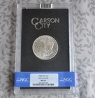 1882 CC Morgan Silver Dollar $ GSA Hoard MS63 NGC Nice Luster Box with COA