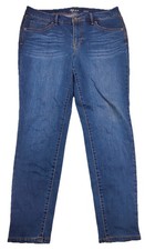 Style Co Women s Ankle Jeans Size 8 Blue Stretch Denim Mid Rise Skinny Pants