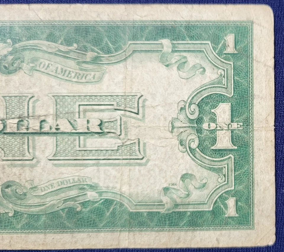 1928 A Series One Dollar Bill USA - Image 2 of 4