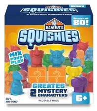 Elmers Squishies Minis 6 mini Characters kit