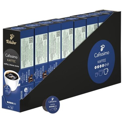 Tchibo Cafissimo Filterkaffee kräftig Kapseln 80 Stück 8 x 10 Kapseln