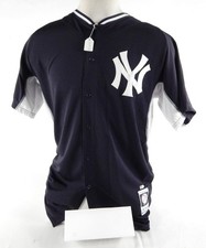 2014 New York Yankees Adonis Garcia #95 Game Used Navy Jersey BP ST 46 43