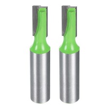 2pcs Bottom Cleaning Router Bits 1/2" Shank 11/32" x 25/32" Cut Carbide Tipped
