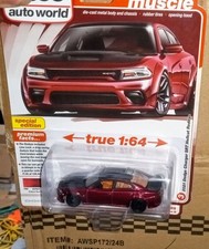 2021 Dodge Charger SRT Hellcat Redeye Red Auto World Premium Series 1:64 Scale