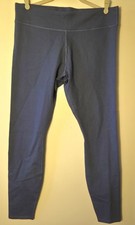 Pact Women's XL PureFit Full Length Leggings Made With Organic Cotton Gray