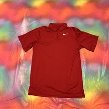 Nike Red Dry Fit Polo Boys Xl Short Sleeve