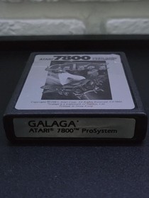 Galaga (Atari 7800, 1987) TESTED WORKING Protection Sleeve 