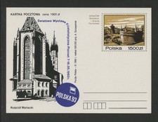 POLSKA 93, MEMORABILIA FROM THE WORLD PHILATELIC EXPOSITION, POZNAN, (POL6035)
