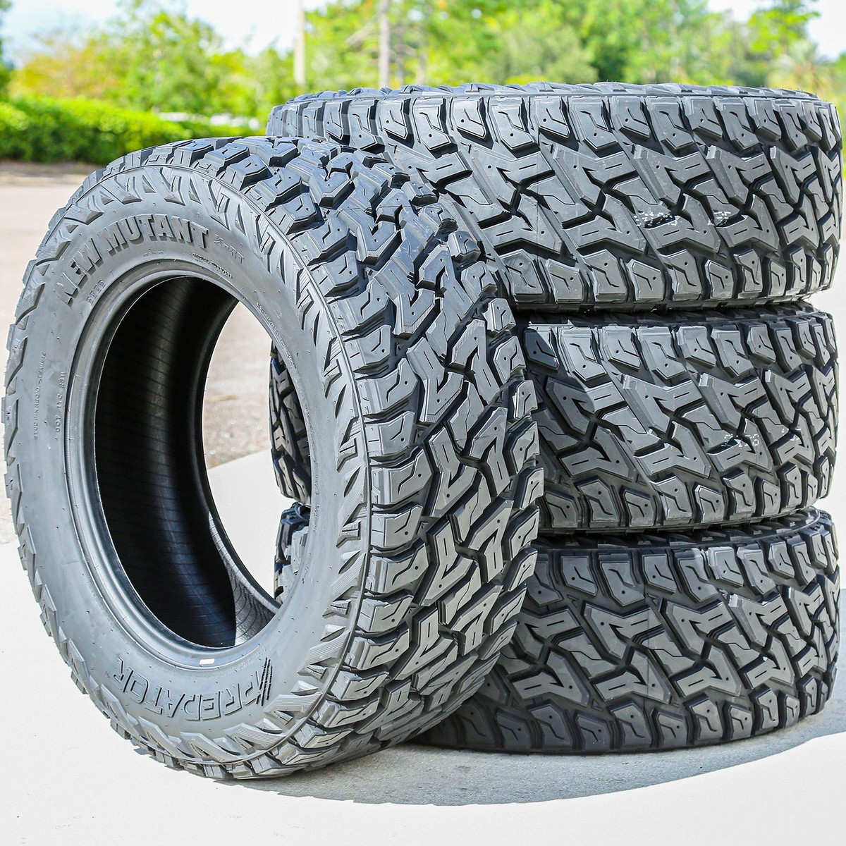 4 Tires 40X15.50R20 Load F 12 Ply LT Predator New Mutant X-RT
