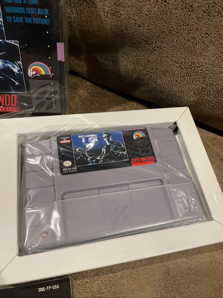 T2: Judgment Day (Super Nintendo Entertainment SysteM) Fully Cib Poster/Inserts - Image 2 of 4