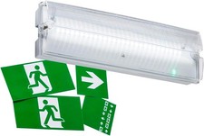 Image of Knightsbridge 230V IP65 3W LED Emergency Bulkhead Maintained/Non- Maintained, W