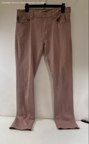 John Varvatos, John Varvatos Pink Denim Straight Leg Size 32