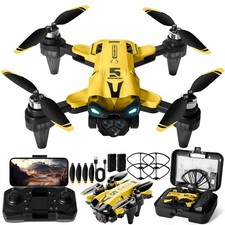 Drône avec Caméra 4K Drône Pliable Quadricoptère FPV WiFi Télécommandé