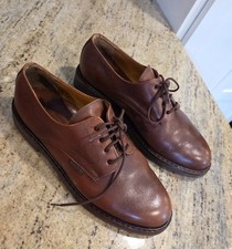 Mephisto Dress Shoes Men Size 8 Air Relax GoodYear Welt Brown Pebble Leather