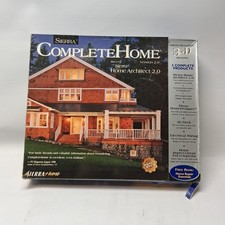 Sierra Complete Home 2.0 PC CD design remodel redecorate dream house architect