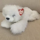 Classic Ty Beanie Baby Paws Polar Bear White Plush Retired 12” NEW '97 Vintage