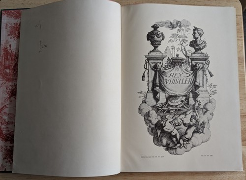 THE WORK OF REX WHISTLER - Laurence - 1960 1st edition - Catalogue Raisonné ART - Picture 10 of 24