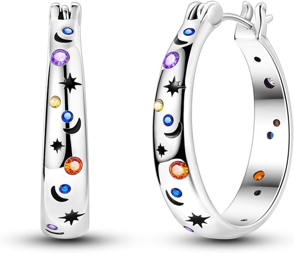 Ohrringe Huggie-Reifen S925 Silber FüR Frauen Schmuck Accessoire-image