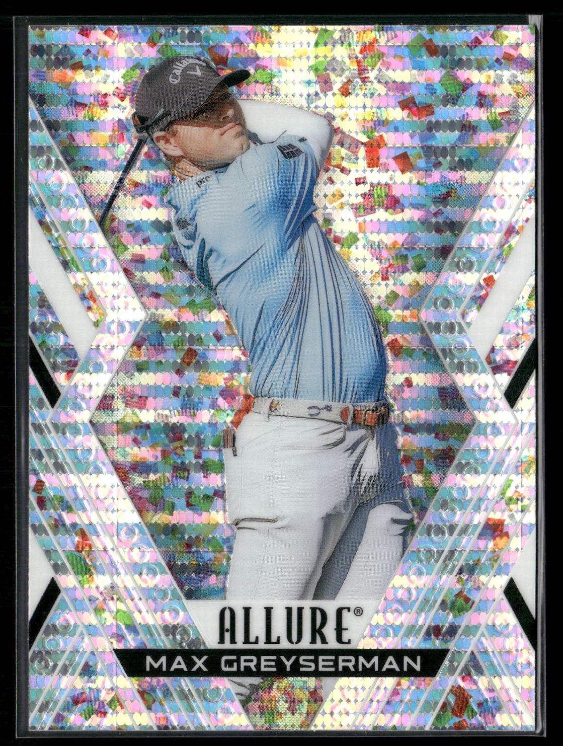 Max Greyserman 2026 Upper Deck Allure Glitter Bomb #18 PGA/LPGA