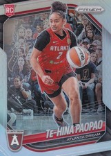 2025 Prizm WNBA Te-HinaPaopao RC  Silver Prizm #61 Dream PWE
