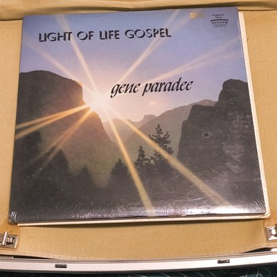Gene Paradee Light of Life Gospel 12'' Vinyl LP 33 RPM Rainbow R-2564-LPS