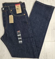 Levi's 501 005010115 Jeans Men's 32x32 Dark Wash Straight Leg NWT $84.95 CM84